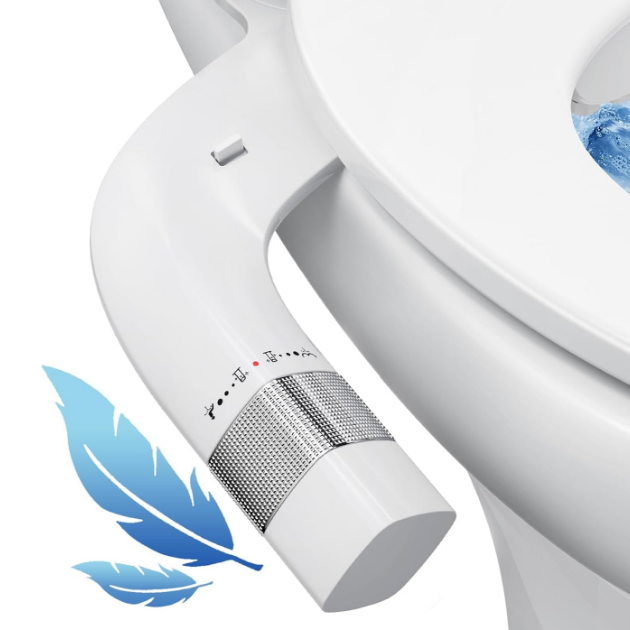Detachable Nozzle Angle Adjustable Bidet Attachment